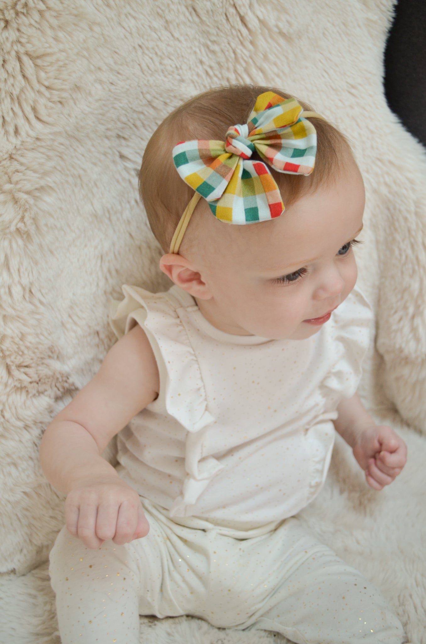 The Charlotte Bow, Cotton, Multi-Plaid