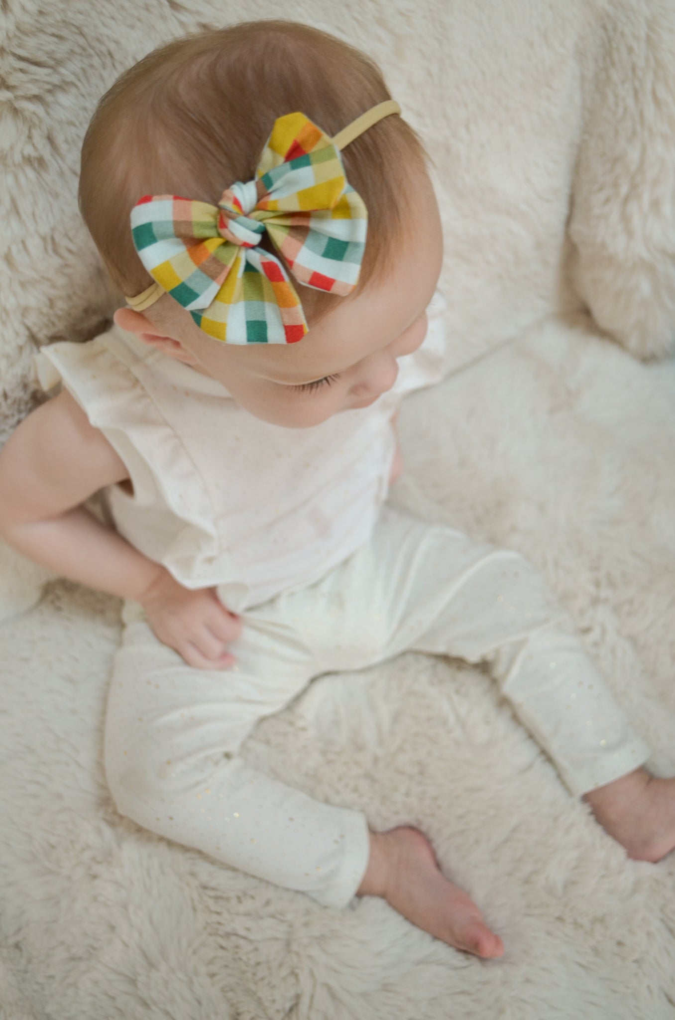 The Charlotte Bow, Cotton, Multi-Plaid